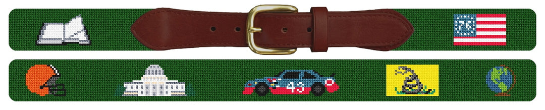 Custom Needlepoint Belt
