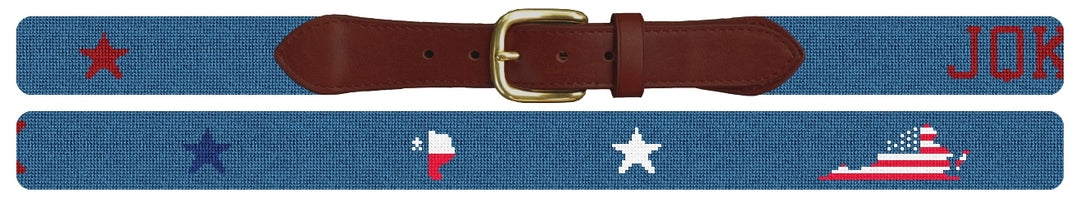 Custom Needlepoint Belt