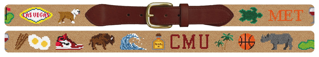 Custom Needlepoint Belt