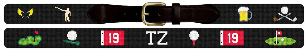 Custom Needlepoint Belt