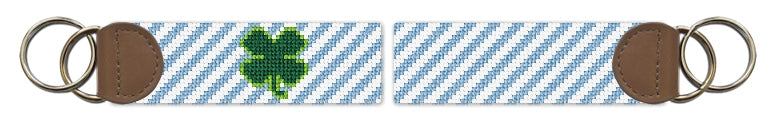 Custom Needlepoint Key Fob