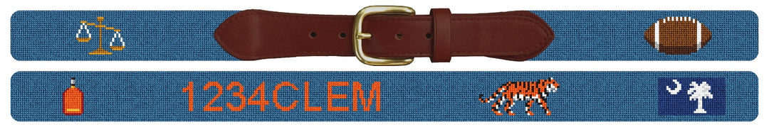 Custom Needlepoint Belt
