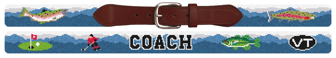 Custom Needlepoint Belt