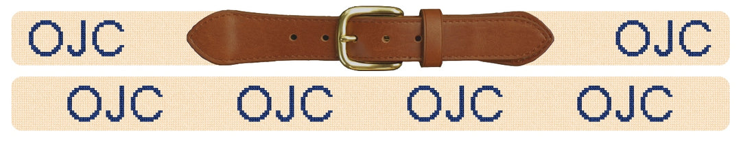 Custom Needlepoint Belt