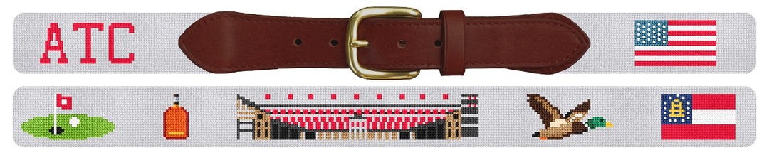 Custom Needlepoint Belt