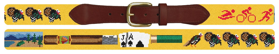 Custom Needlepoint Belt