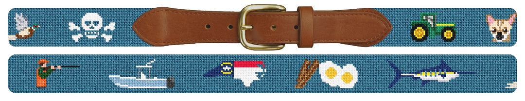 Custom Needlepoint Belt