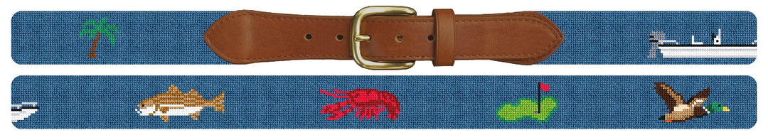 Custom Needlepoint Belt
