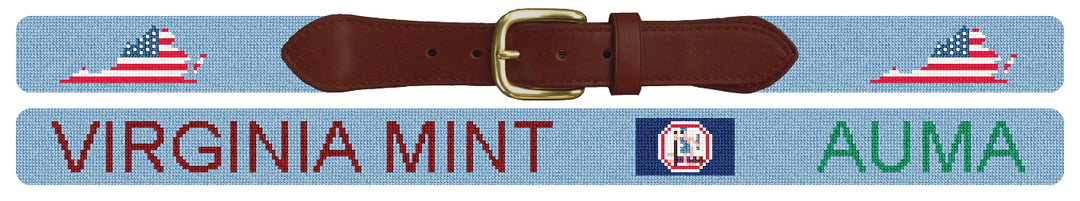Custom Needlepoint Belt