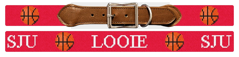 Custom Needlepoint Dog Collar