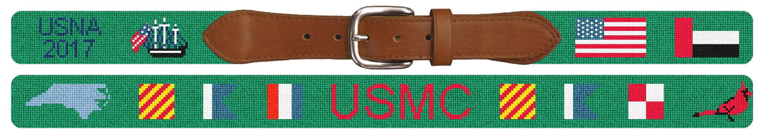 Custom Needlepoint Belt