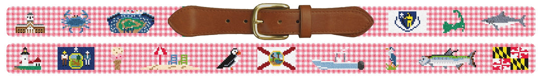 Custom Needlepoint Belt