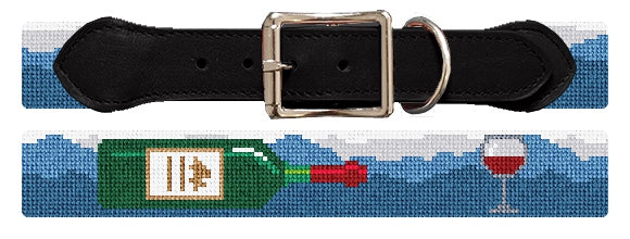 Custom Needlepoint Dog Collar