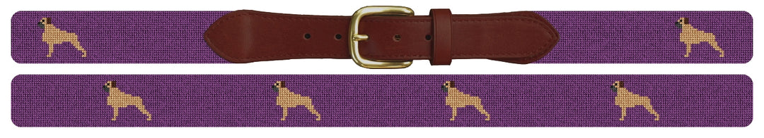 Custom Needlepoint Belt