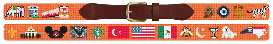 Custom Needlepoint Belt