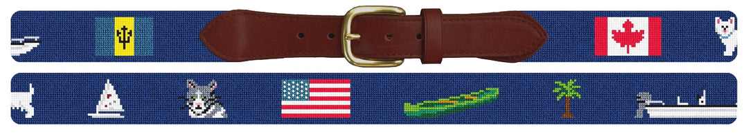 Custom Needlepoint Belt