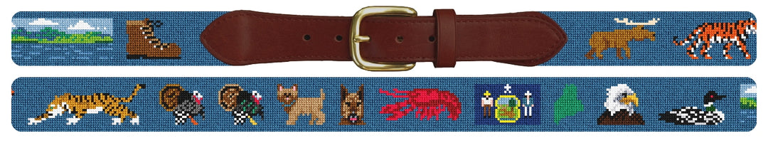 Custom Needlepoint Belt