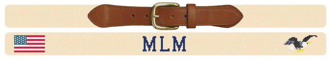 Custom Needlepoint Belt