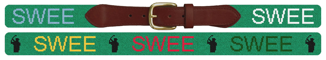 Custom Needlepoint Belt