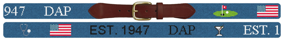 Custom Needlepoint Belt