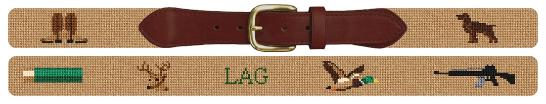 Custom Needlepoint Belt