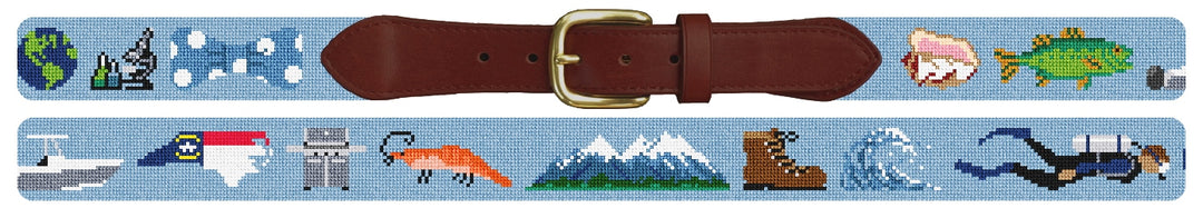 Custom Needlepoint Belt