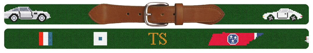 Custom Needlepoint Belt