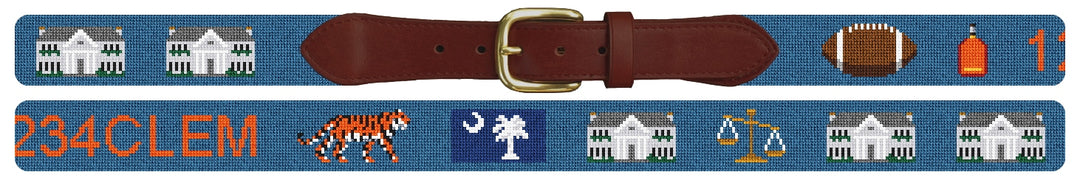 Custom Needlepoint Belt