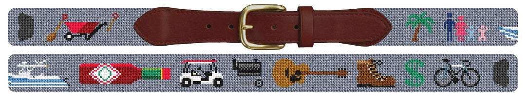 Custom Needlepoint Belt