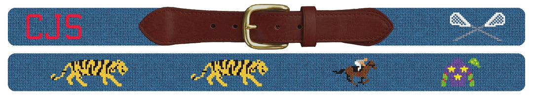 Custom Needlepoint Belt