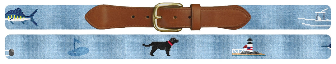 Custom Needlepoint Belt