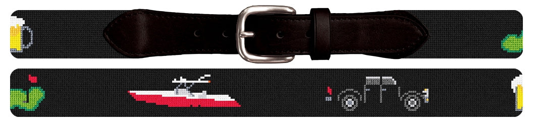 Custom Needlepoint Belt