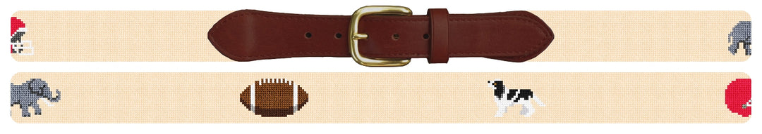Custom Needlepoint Belt