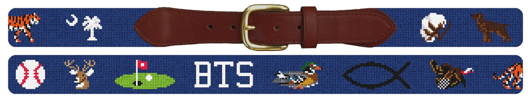 Custom Needlepoint Belt