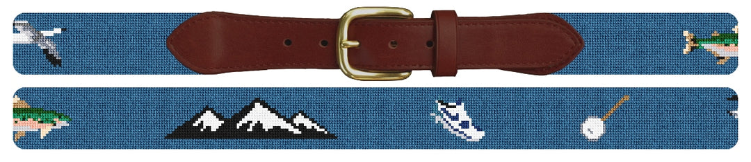 Custom Needlepoint Belt