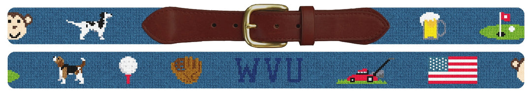 Custom Needlepoint Belt