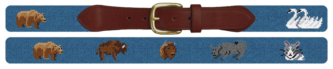 Custom Needlepoint Belt