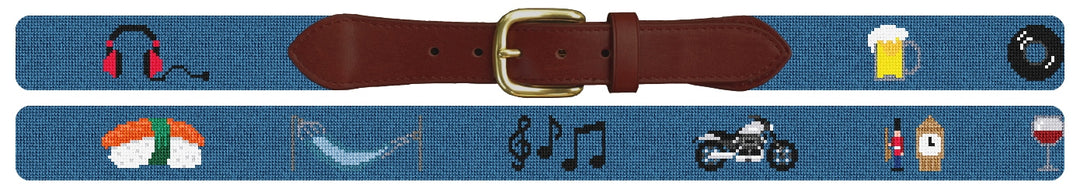 Custom Needlepoint Belt