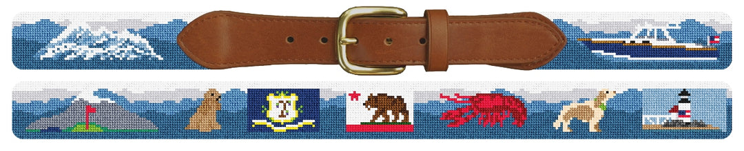 Custom Needlepoint Belt