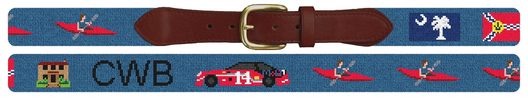 Custom Needlepoint Belt