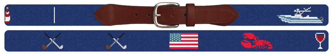 Custom Needlepoint Belt