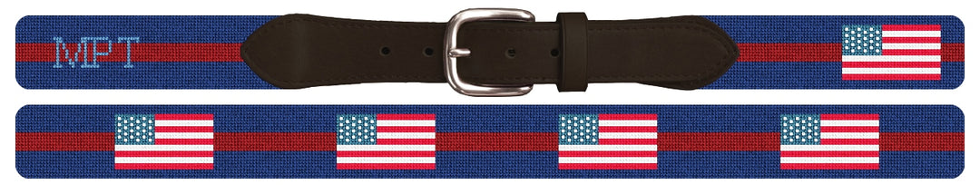 Custom Needlepoint Belt