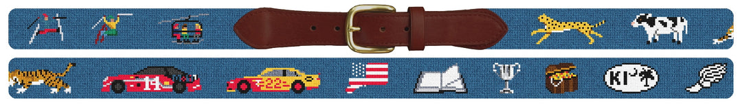 Custom Needlepoint Belt