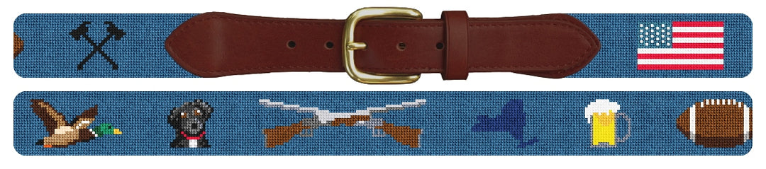 Custom Needlepoint Belt