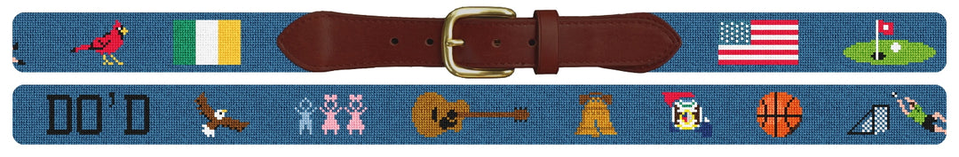 Custom Needlepoint Belt