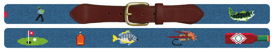 Custom Needlepoint Belt