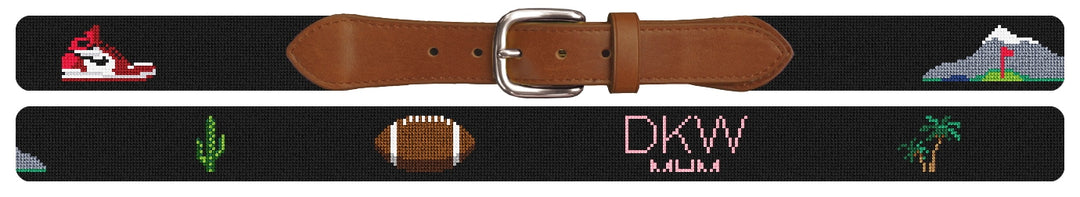 Custom Needlepoint Belt