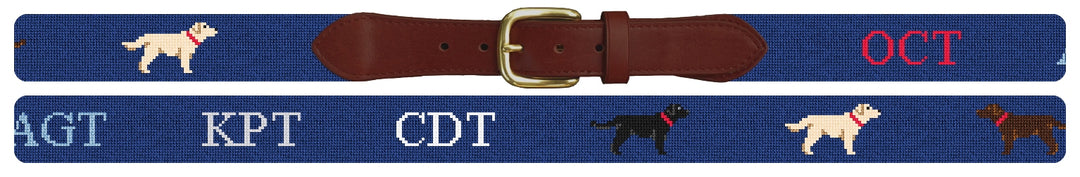 Custom Needlepoint Belt