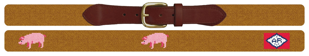 Custom Needlepoint Belt