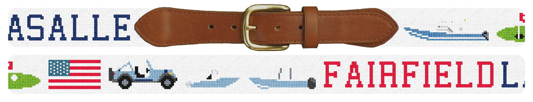 Custom Needlepoint Belt